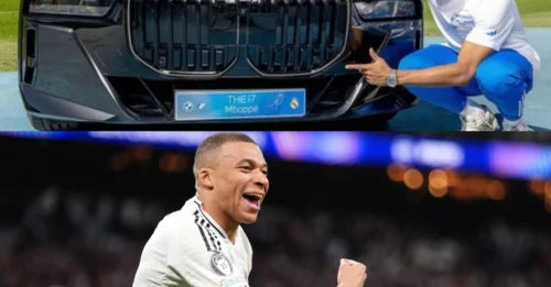 mbappe is helpless before the BMW given by Real, the reason is unbelievable