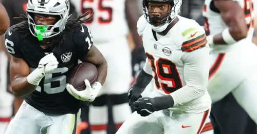 MOCK TRADE BOMBSHELL: Browns Land Raiders' Receiver in Shocking Offseason Move.