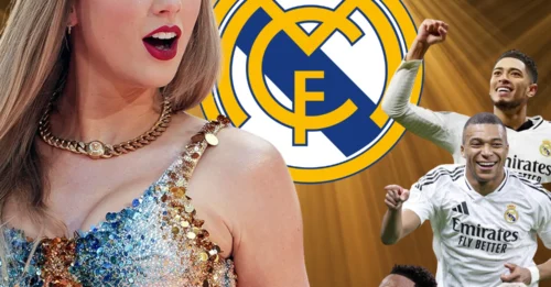 Not just on the pitch, Real Madrid also appears in music alongside Taylor Swift.
