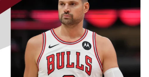 No one could stop Nikola Vucevic from shining with an impressive stat line of 28 points and 14 rebounds.