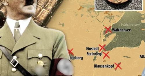 ¿Es este el lugar secreto del oro enterrado por Hitler? Hunter, más cerca que nunca de un descubrimiento de mil millones de libras después de 80 años.