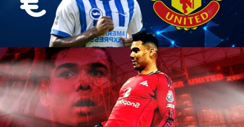 €100 million debut disaster — Casemiro teaches Baleba a lesson at Old Trafford