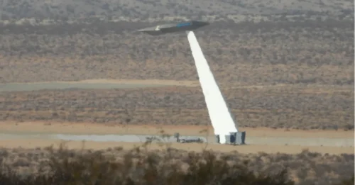 Imágenes impactantes muestran una misteriosa aeronave 