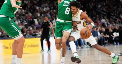 THE ROOKIE REVOLUTION: Two Newcomers Dominate As Celtics Blow Out Pelicans For First Victory