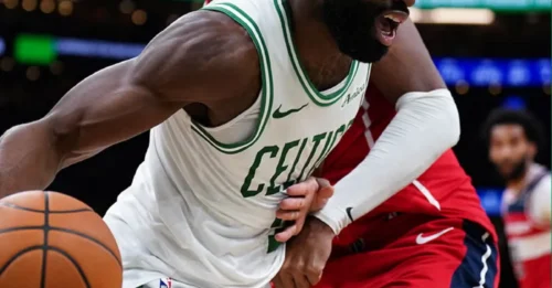 UNREAL. Jaylen Brown Erupts for History as Celtics Absolutely Annihilate Hapless Wizards