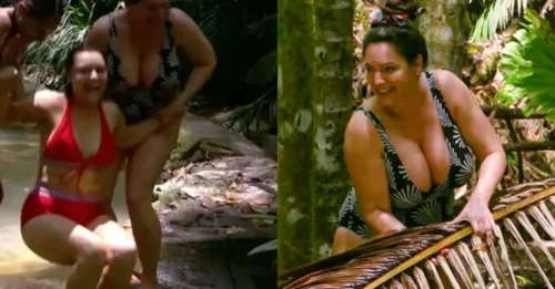 YOU GOTTA BE KIDDING ME! Shona, Kelly and Alex's naked river dip on I'm A Celeb goes HORRIBLY WRONG after they're joined by some UNINVITED guests... and they SUCK BLOOD!