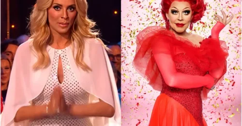 ‘Listen up, everyone… we have an announcement’: Watch the dramatic moment Strictly stars learn there’s NO DANCE-OFF after La Voix’s shock exit — as the ballroom erupts into chaos, cheers and disbelief…