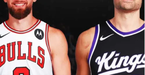 BLOCKBUSTER SWAP: Bulls Eye All-Star Domantas Sabonis in Stunning Trade Proposal, Sending Nikola Vucevic to Sacramento.