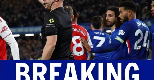 GOAL-LINE SCANDAL! VAR “Blind Spot” in the Chelsea–Arsenal Derby Sparks Fury Over “Golden Rule” Betrayal — IFAB’s Law 11, and You Won’t Believe the Blunder!