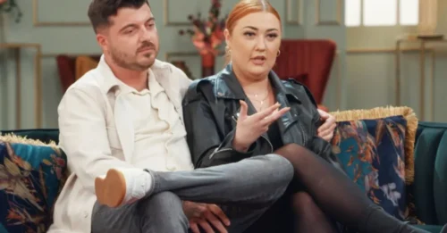 OUT WITH THE OLD, IN WITH THE NEW! Shortly after her marriage ended, the MAFS UK star is seen hand-in-hand with a 