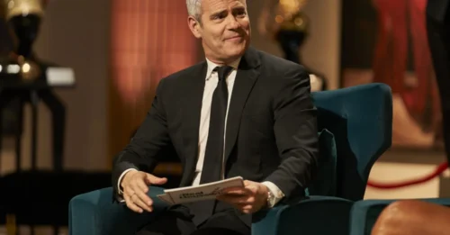 ANDY COHEN REVEALS HIS NEWEST 'WEAPON'! But it's not the teeth—it's how he's seated Angie and Mary next to each other. Get ready for a shocking showdown!