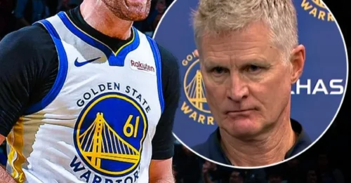STEVE KERR DROPS THE HAMMER... 
