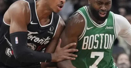 How Jaylen Brown's $304M Stepback DESTROYED Scottie Barnes' Defensive Reputation In One Play - Video Evidence Is BRUTAL