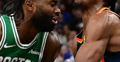 JAYLEN BROWN DROPS BOMBSHELL on SGA: 