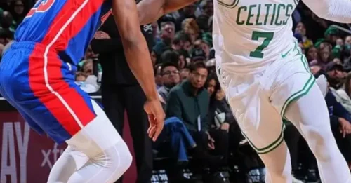 BOMBSHELL: Jaylen Brown’s reaction after ‘Frustrating’ loss to the PISTONS in just FOUR words