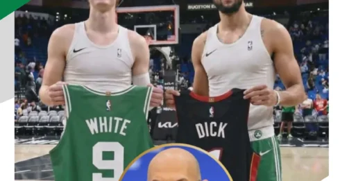 BREAKING: NBA Issues Shock Fines After Derrick White & Gradey Dick's Jersey Swap—Sources Confirm Stunning Penalty!