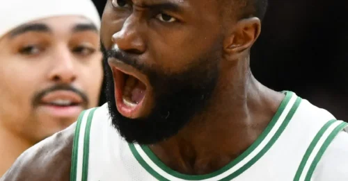 Mic Drop Moment: Celtics’ Jaylen Brown Has NSFW Shockwaves Message For ‘Disrespectful’ Opponents