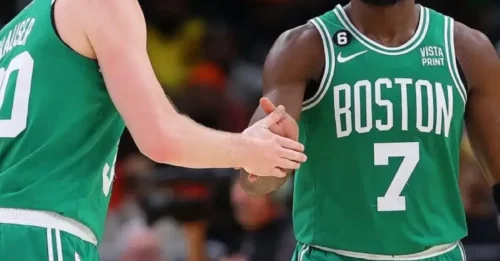 IT'S OFFICIAL: Celtics Forward Cements Name In Team History Books With Record-Breaking Game vs. Atlanta
