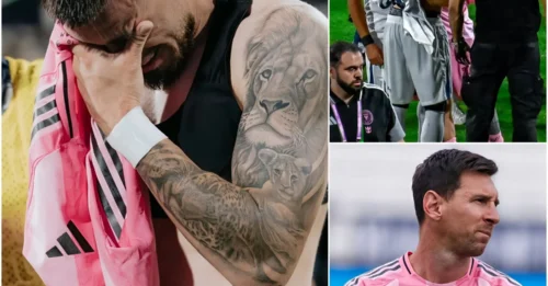 MLS DROPS A BOMBSHELL: Forward Alan Cantero of Alianza Lima cried when Lionel Messi did something very meaningful for him after the match.