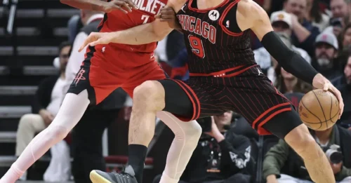 BLOCKBUSTER BOMBSHELL IN THE WORKS. A Bulls-Rockets trade framework is STUNNINGLY logical and would send shockwaves through both conferences.