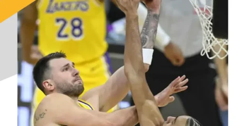 LOS ANGELES DROP A BOMBSHELL: Lakers share Luka Doncic injury update for Wizards game after falling off court vs. Cavaliers
