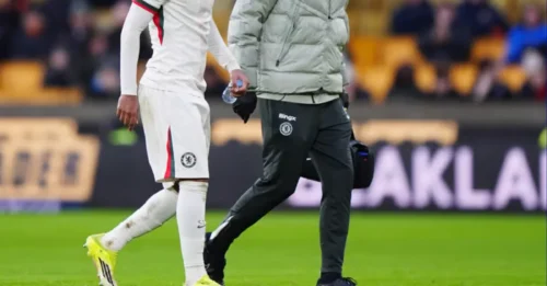 BREAKING IN LONDON: Latest Andrey Santos injury updates after exiting Chelsea's game vs. Wolves