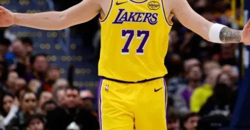 LAKERS, MEET YOUR NEW HERO. Lakers deliver a 22-year-old OFFENSIVE JUGGERNAUT to Luka Doncic. The league is officially ON NOTICE.