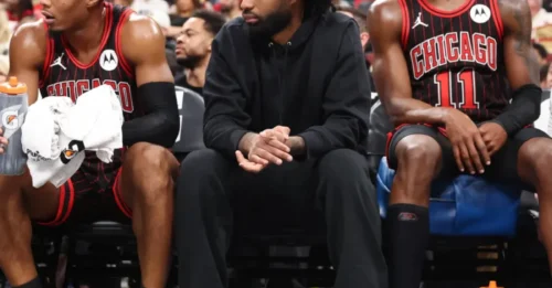 DISASTER IN CHICAGO: Chicago Bulls lose a 2nd-round draft pick in the Coby White trade because of injury concerns