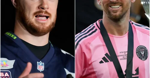 UNREAL CROSSOVER! Sam Darnold's Seahawks Execute a PERFECT Charity Ambush, Forcing a SHOCKING Showdown With Lionel Messi's Inter Miami in a Game That Will BREAK the Internet. NFL vs. MLS War Is ON.