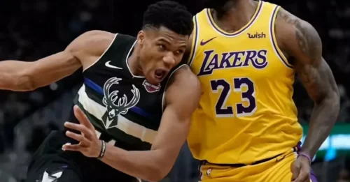NBA LEAGUE ON NOTICE. Los Angeles Lakers predicted to sign $186 million Milwaukee Bucks superstar to form Big 3 with LeBron James and Luka Doncic