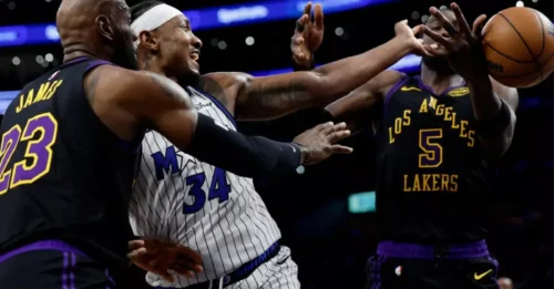 KING JAMES' PAIN: LeBron James' game-winning shot misses, leading to the Lakers' HUMILIATING defeat against the Magic — WHAT IS CAUSING THE LACK OF CHEMISTRY BETWEEN LEBRON AND LUKA?