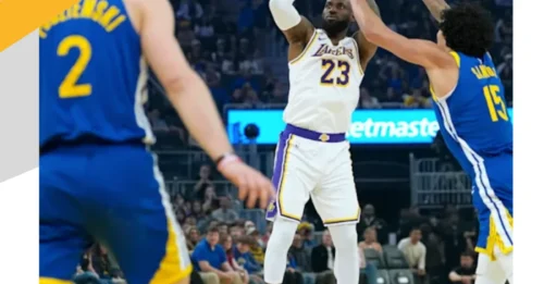 UNBELIEVABLE LEGEND OF KING JAMES: LeBron James Makes History Against the Warriors Today — ONLY 1 PERSON CAN RIVAL LEBRON.