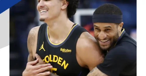 IT'S OVER: Gui Santos is forcing Warriors into a tough Draymond Green decision