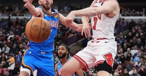 ONE MAN ARMY! Despite Giddey's MONSTER performance, the Bulls' supporting cast NO-SHOWS in a heartbreaking 116-108 loss to the Thunder.