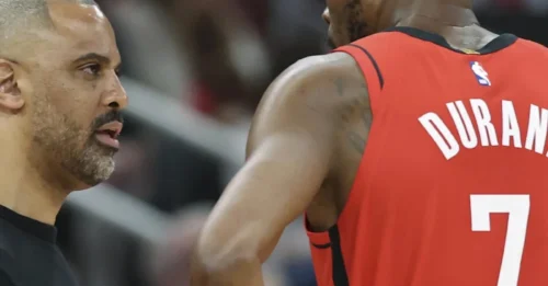 ROCKETS AND KD TARGET A SHOCKING PLAYOFF OPPONENT! Ime Udoka’s squad officially picks THIS AGING TEAM as their preferred first-round victim