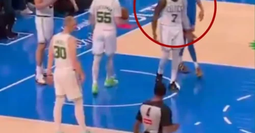 JAYLEN BROWN TORCHES THE OFFICIATING CREW! His BRUTALLY HONEST take on the SGA call just blew up the internet—and he’s NOT wrong!