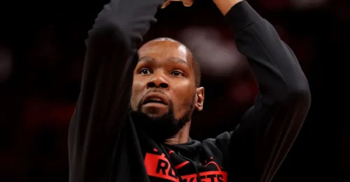 KEVIN DURANT EXPLAINS THE KEY TO THE ROCKETS' POSTSEASON SUCCESS! Houston is 