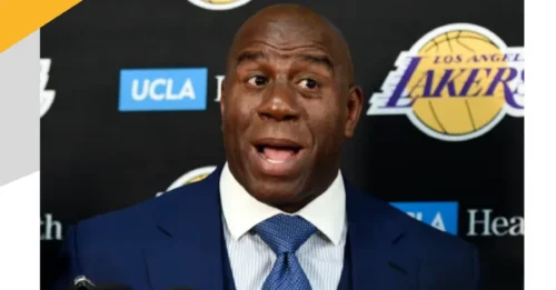 LOS ANGELES GET A BOMBSHELL: NBA Legend Magic Johnson Reacts To Lakers-Heat Game