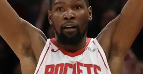 BOMSHELL NBA: Rockets' Kevin Durant Signs Texas' Madison Booker to KD Line
