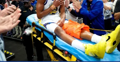 IT'S OVER! Warriors win in OT, but lose Moses Moody to a serious left knee injury