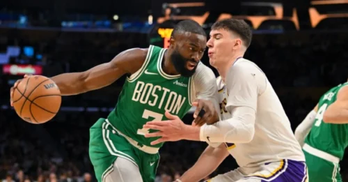 BREAKING: Celtics’ Jaylen Brown Had Words for Luka Doncic Amid Lakers Season