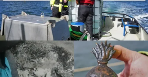 SHREDDED BY CANNONS: Famous flagship sunk by Nelson 225yrs ago is FOUND in nick of time before megaproject threatens to destroy watery grave