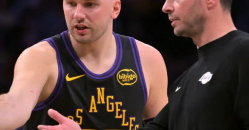 BOMBSHELL UPDATE:  JJ Redick gives important Luka Doncic Europe trip update, Lakers return timeline