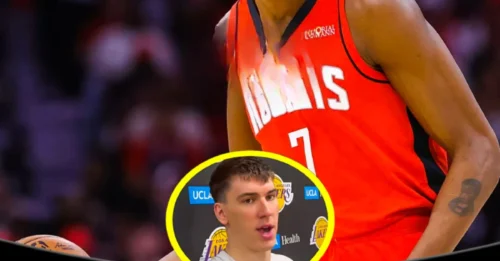 LAKERS - ROCKETS EXPLOSIVE SHOWDOWN: Jake LaRavia CHALLENGES Kevin Durant In The Playoffs - The 6'8