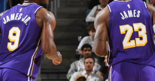 LeBron James VOUCHES FOR BRONNY to earn playoff role – The 40,000-point scorer says HIS SON HAS EARNED IT.