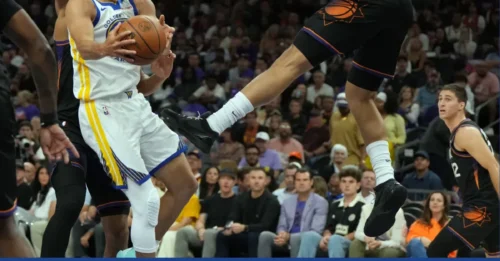 DISASTER IN THE BAY: Warriors’ painful season ends with loss to Suns in play-in game, Green ejection