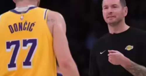 BREAKING IN LOS ANGELES:  JJ Redick shares promising Luka Doncic return update from Europe trip