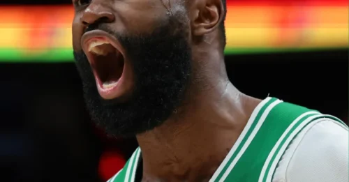 THE DAY HAS FINALLY COME! Jaylen Brown delivered on his monumental promise to Celtics fans 11 months ago