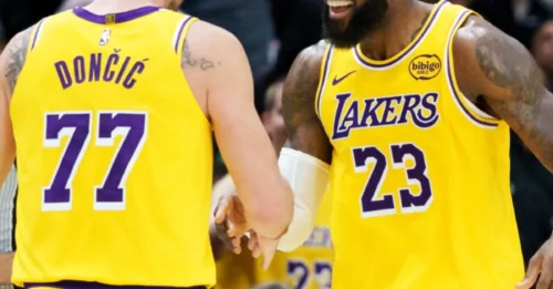 BOMBSHELL: Luka Doncic Reacts as LeBron James Leads Lakers to 3-0 Lead Over Rockets