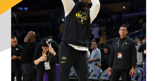 BOMSHELL: LeBron James 'Legacy' Jersey Patch Revealed in Photo for Lakers vs. Rockets Game 5